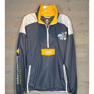 Vintage iowa Hawkeyes Columbia Men's Pullover Quarter-Zip Jacket Size M